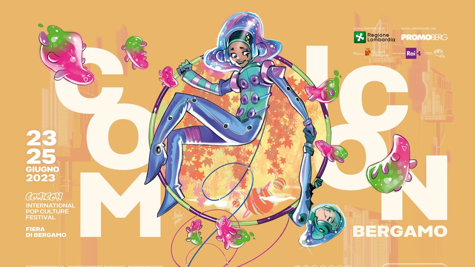 Comicon Bergamo 2023 dal 23 al 25 giugno: il programma completo, come acquistare i biglietti