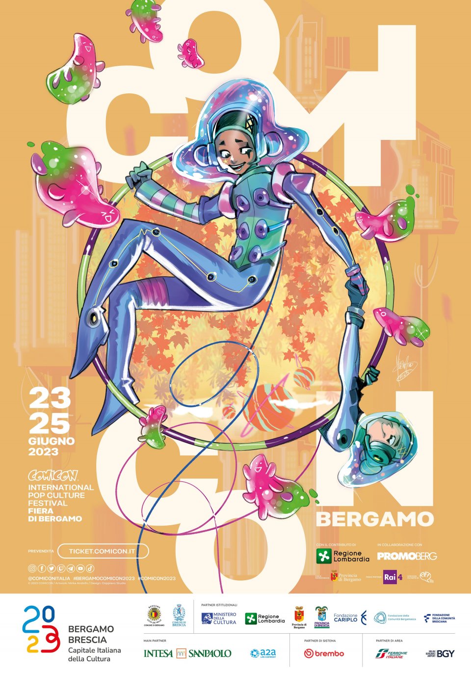 Comicon Bergamo 2023 Poster