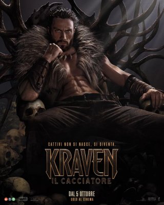 Kraven il Cacciatore: il poster del film