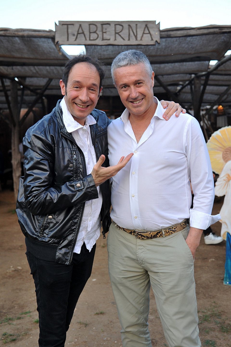 Pietro Romano E Stefano Cigarini Ad Cinecitta World 1775