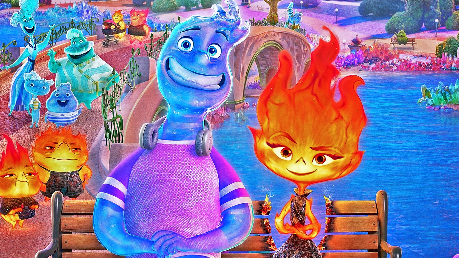 Elemental, la recensione: la Pixar ci racconta l'amore impossibile tra acqua e fuoco