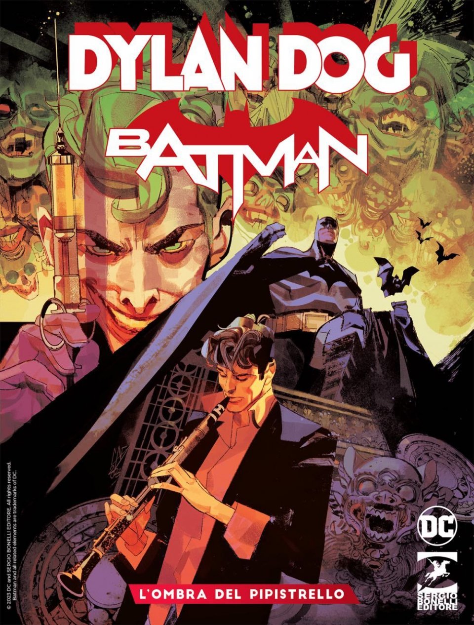 Dylan Dog Batman Cover