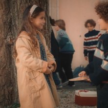 Rido perchè ti amo: Francesco Quezada e Aurora Menenti in una scena del film