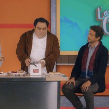 Rido perchè ti amo: Nicola Nocella, Volfango De Biasi, Paolo Ruffini e Daphne Scoccia in una foto