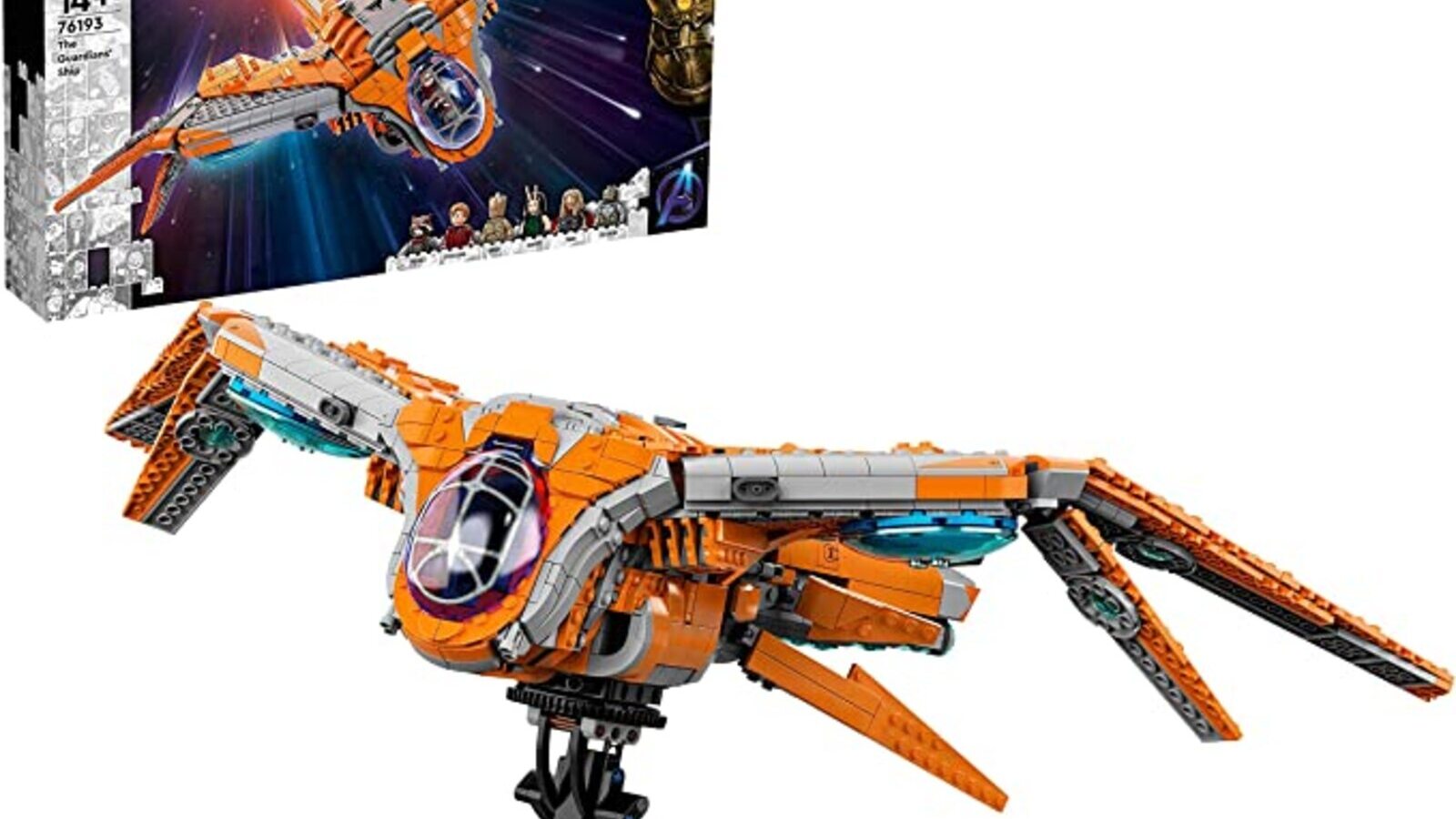 Marvel: the LEGO set that reproduces the legendary spaceship of the Guardians of the galaxy is discounted on Amazon