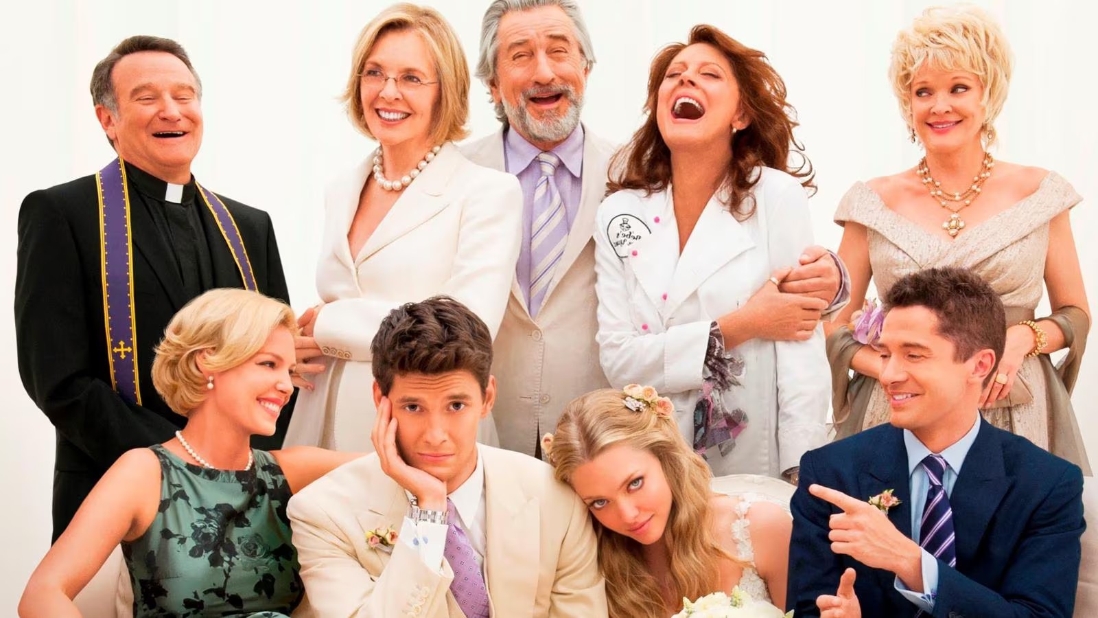 Big Wedding stasera su Nove: cast, curiosità e trama della commedia con Robert De Niro e Robin Williams