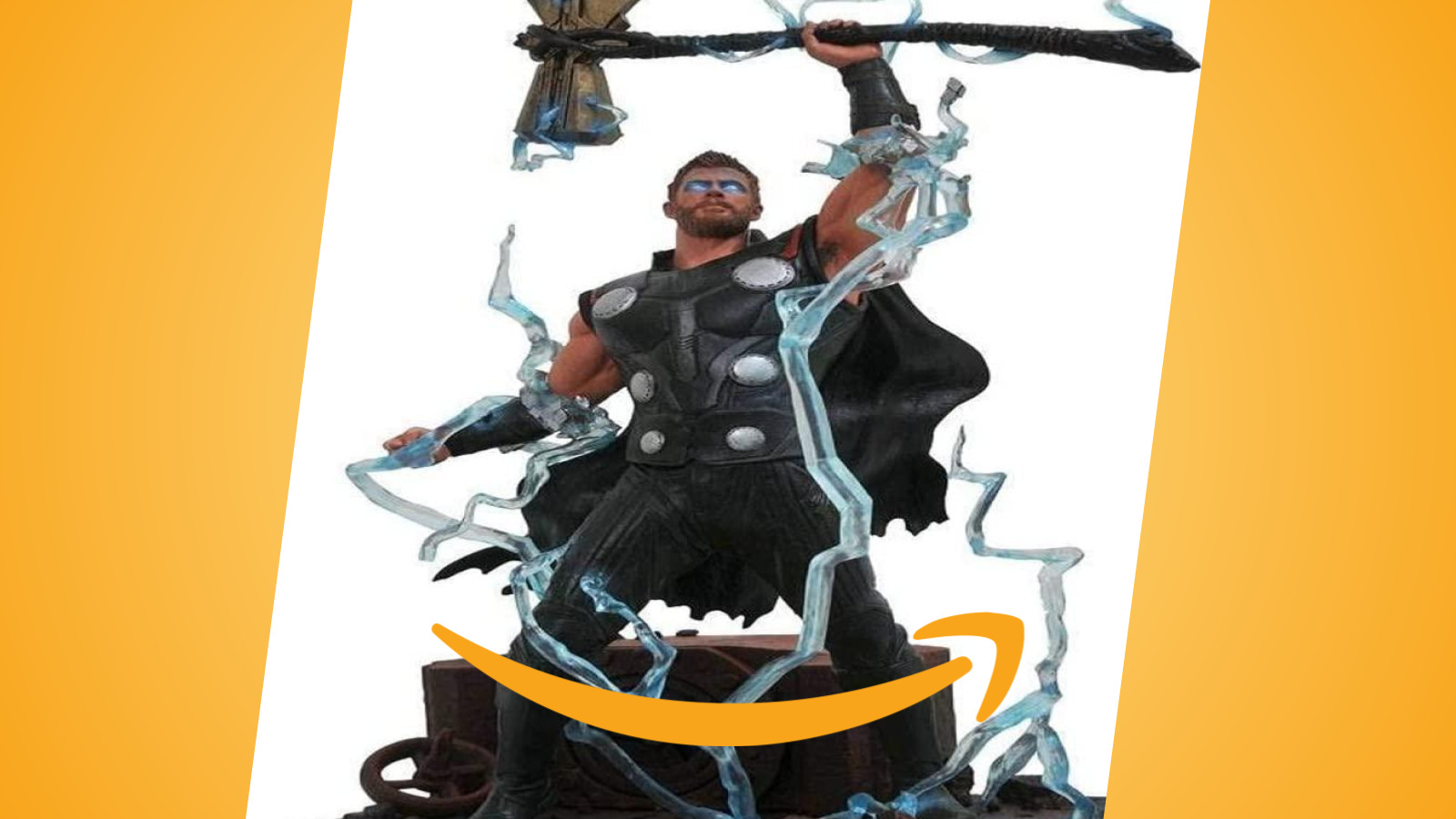 Marvel: la spettacolare action figure di Thor con lo Stormbreaker, da Infinity War, è scontata su Amazon