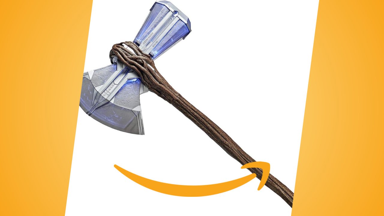 Marvel, il leggendario Stormbreaker di Thor da Avengers: Endgame è in sconto su Amazon