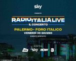 Radio Italia Live - Il concerto di Palermo stasera su TV8: scaletta, cantanti e orario del 30 giugno