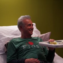 30 anni (di meno): Massimo Ghini in una foto dal set