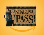 Il signore degli anelli: “Tu non puoi passare!”, zerbino con l’iconica frase di Gandalf in offerta su Amazon