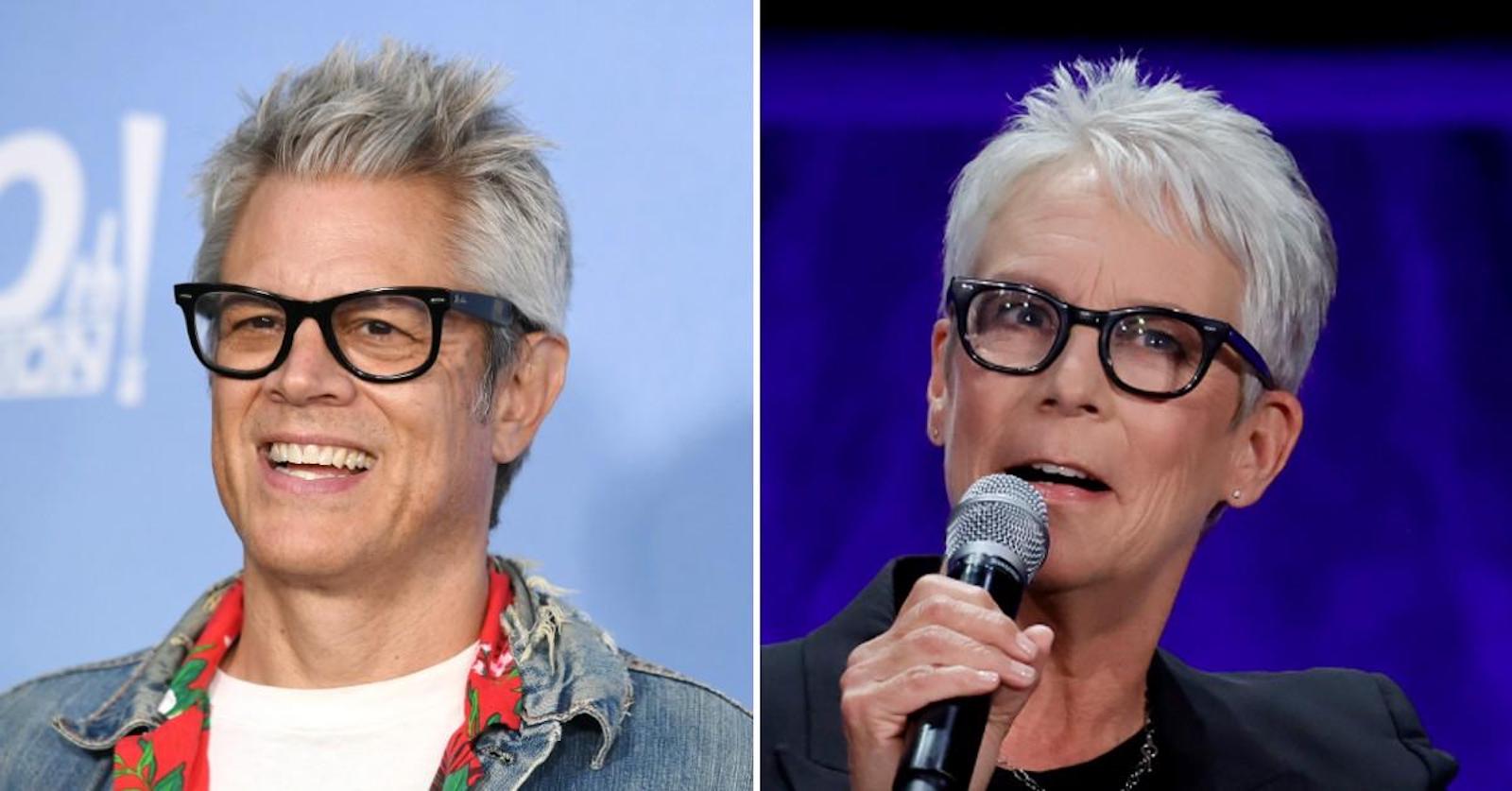Johnny Knoxville Admits: 'With White Hair I'm Just Jamie Lee Curtis'
