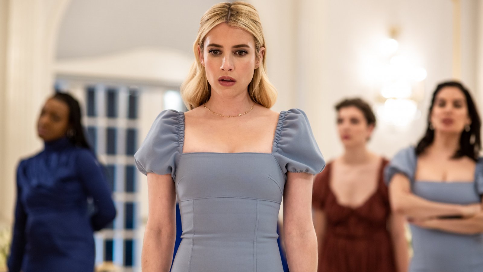 Emma Roberts in una scena di Ti presento i suoceri