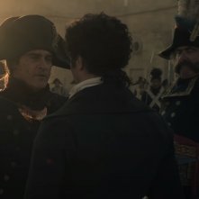 Napoleon: Joaquin Phoenix in una foto del film