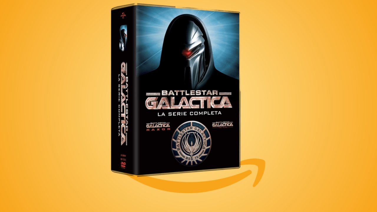 Prime Day 2023: il box con la serie completa di Battlestar Galactica è in offerta su Amazon