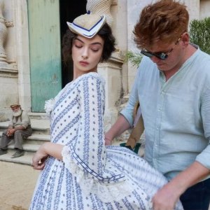 Il gattopardo: Deva Cassel sul set