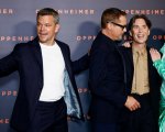 Oppenheimer: il cast alla premiere di Parigi, Matt Damon accompagnato dalle quattro figlie