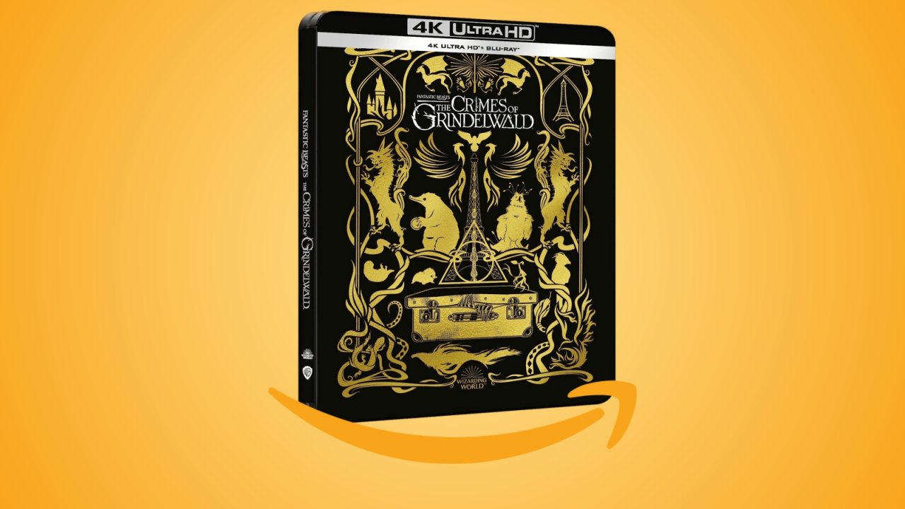 Animali Fantastici: I crimini di Grindelwald, la steelbook 4K Ultra HD + Blu-Ray è super stracciata su Amazon