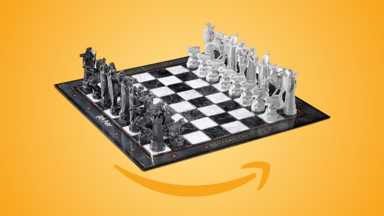 Harry Potter: la scacchiera tematica originale da La Pietra filosofale è in sconto su Amazon