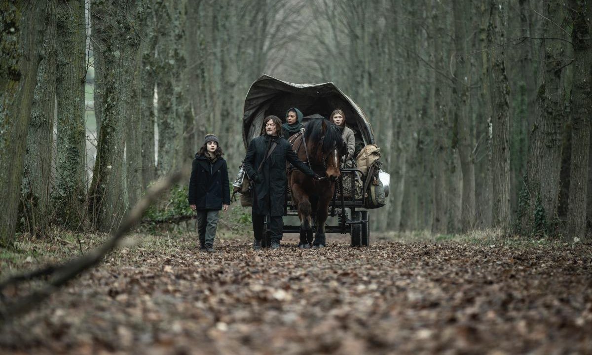 Una scena di The Walking Dead: Daryl Dixon