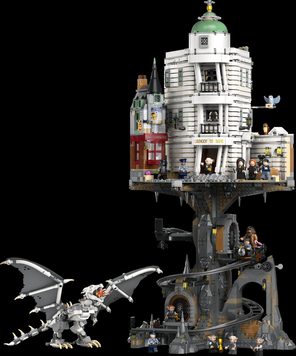 Harry Potter: LEGO annuncia lo spettacolare set della Banca dei Maghi  Gringott