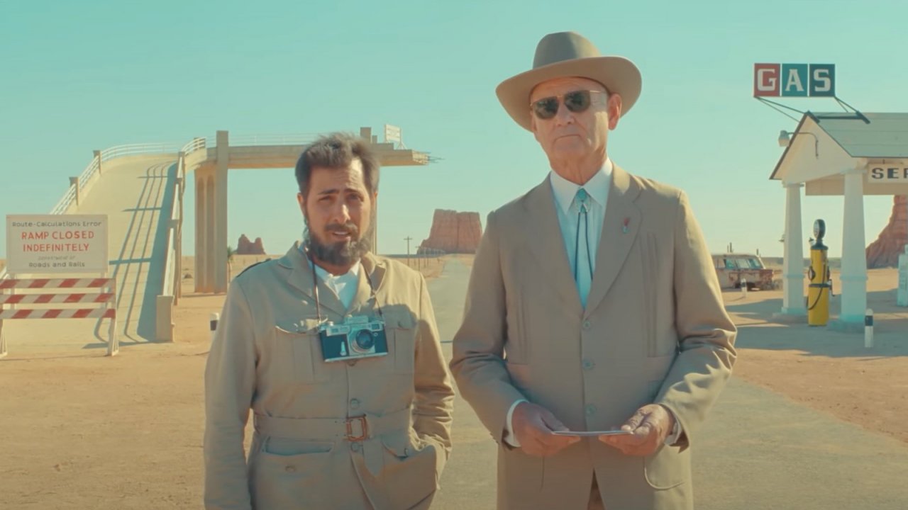 Asteroid City, in streaming la scena promozionale con Bill Murray (assente dal film)