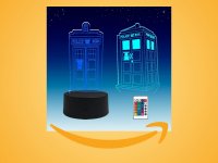Doctor Who: la lampada colorata a LED del Tardis è in offerta su Amazon