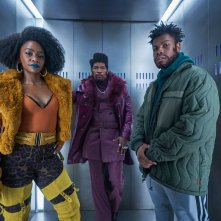 Hanno clonato Tyrone: John Boyega, Teyonah Parris e Jamie Foxx in una foto