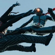 Shin Masked Rider: una scena action