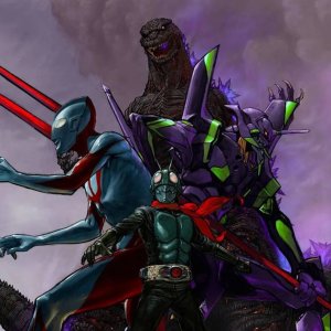 Shin Masked Rider: una scena del film