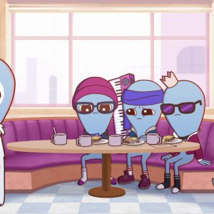 Strange Planet - Uno strano mondo: una scena della serie