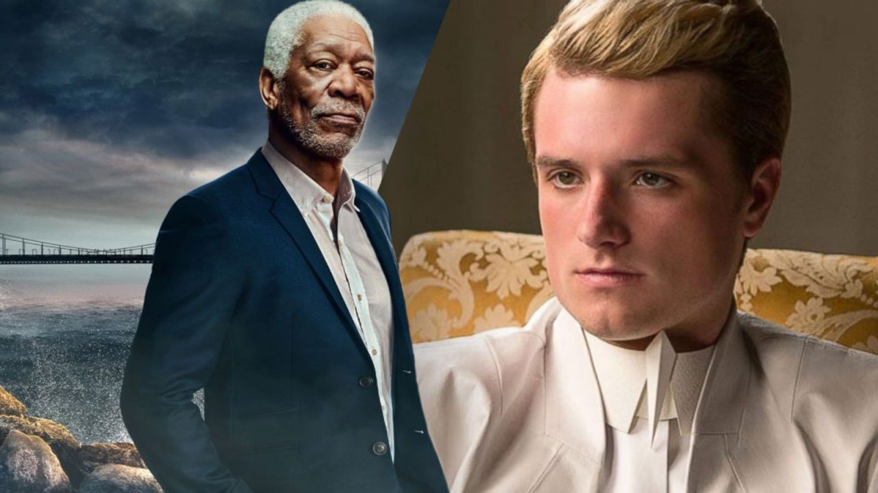 57 Seconds: Morgan Freeman e Josh Hutcherson nel trailer del thriller sui viaggi nel tempo