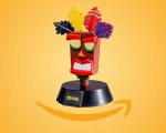 Crash Bandicoot: la coloratissima lampada di Aku Aku è in offerta su Amazon