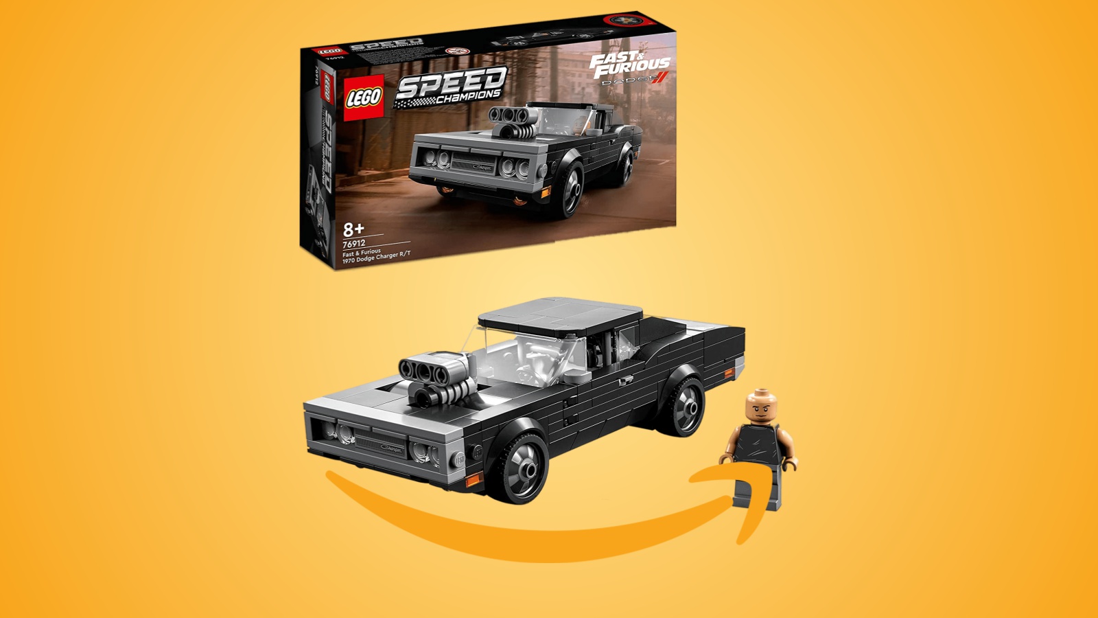Fast and Furious: il set LEGO della famosa Dodge Charger R/T del 1970 di Toretto è in sconto su Amazon