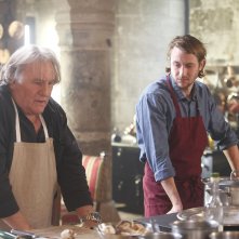 Il sapore della felicità: Gerard Depardieu e Bastien Bouillon in una scena