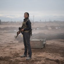 Operazione Speciale Lioness: Zoe Saldana in una scena