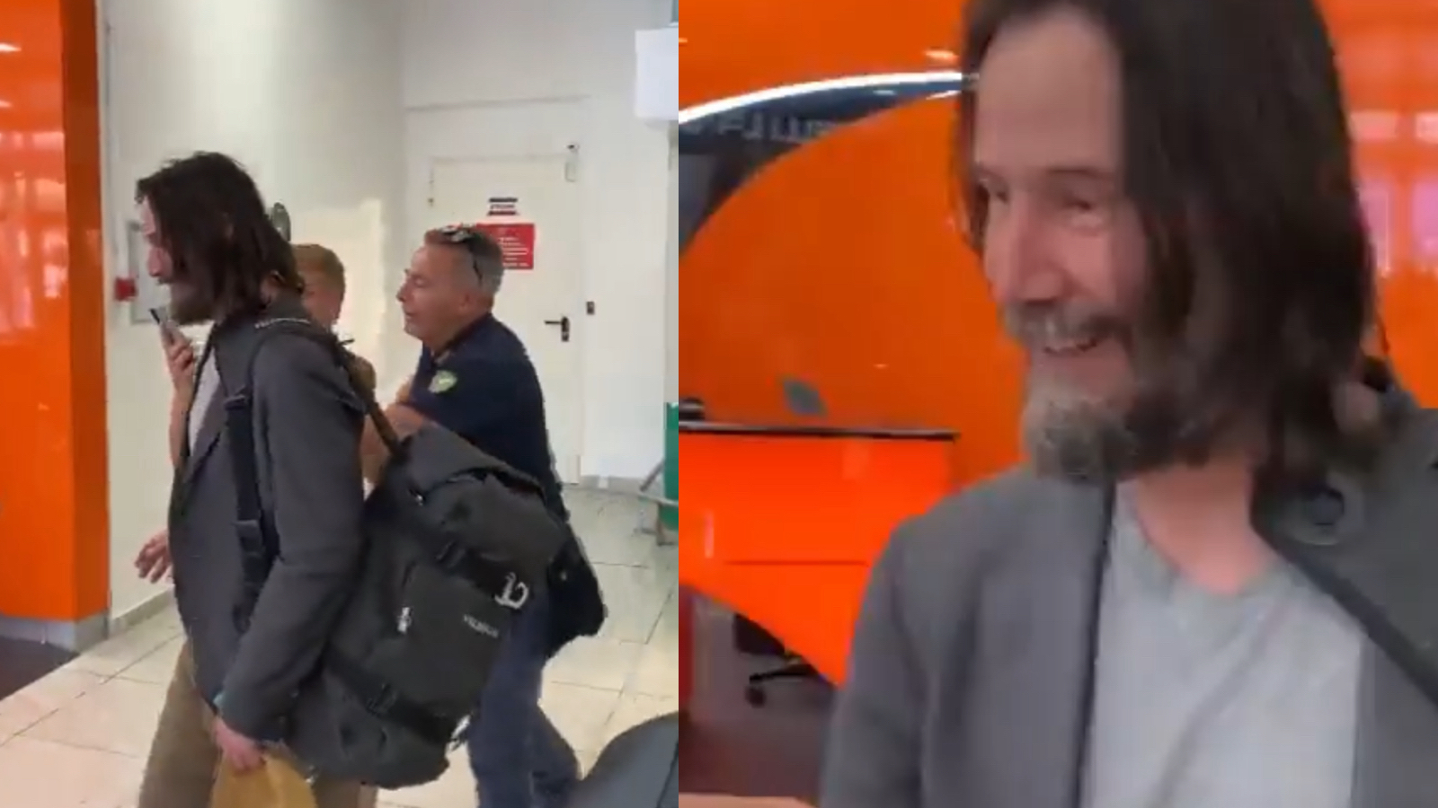 Keanu Reeves arriva a Napoli, l'ennesima star hollywoodiana nella città  (VIDEO)