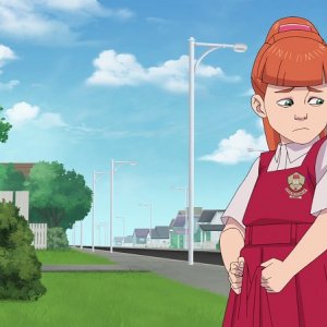 Invincible: Atom Eve - una scena dello speciale TV