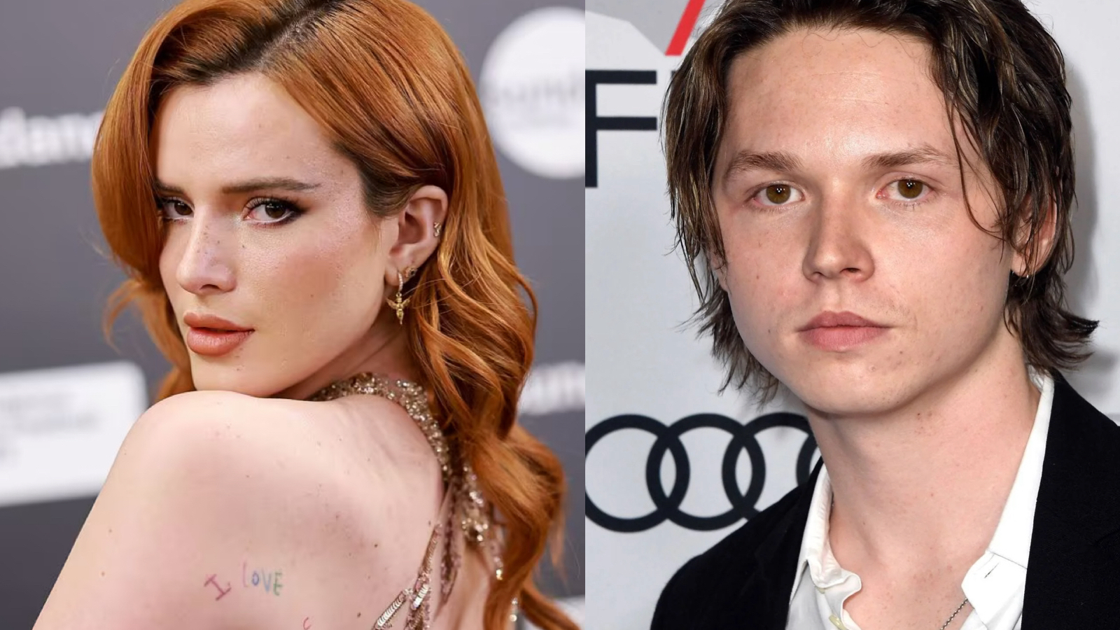 Tower: Bella Thorne and Jack Kilmer, the main characters of a fantasy about mermaids.