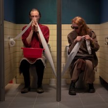 The Falling Star, Fiona Gordon e Dominic Abel in una scena del film