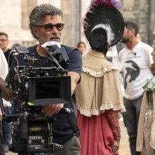 I Leoni di Sicilia: una foto di Paolo Genovese sul set