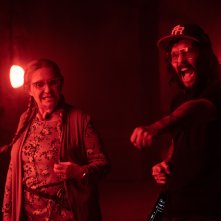 Blue Beetle: un'immagine dal set del film