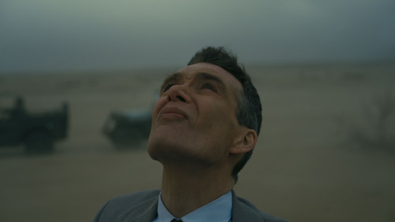 Cillian Murphy in una scena di Oppenheimer