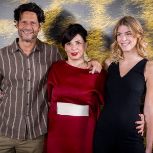 Rossosperanza: la regista Annarita Zambrano con Andrea Sartotetti e Margherita Morellino a Locarno 2023