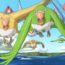 Il ragazzo e l'airone: una scena del film d'animazione