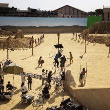 Finalmente l'alba: una foto dal set