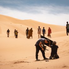 Io Capitano: una foto dal set del film