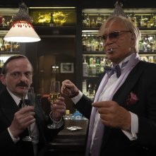 The Palace: Mikey Rourke in una scena del film