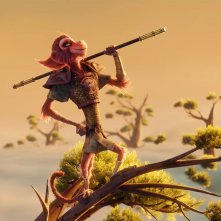 The Mpnkey King: una scena del film d'animazione