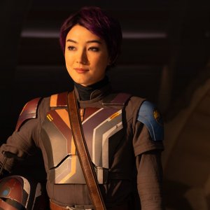 Ahsoka: Natasha Liu Bordizzo in una scena della serie di Star Wars